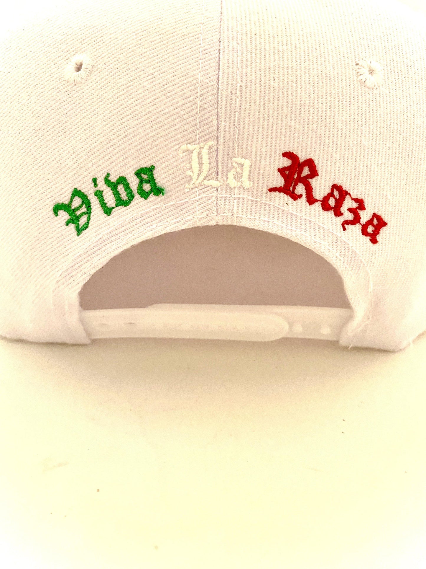 Mexican White "Viva La Raza" Grams Matter hats - Grams Matter
