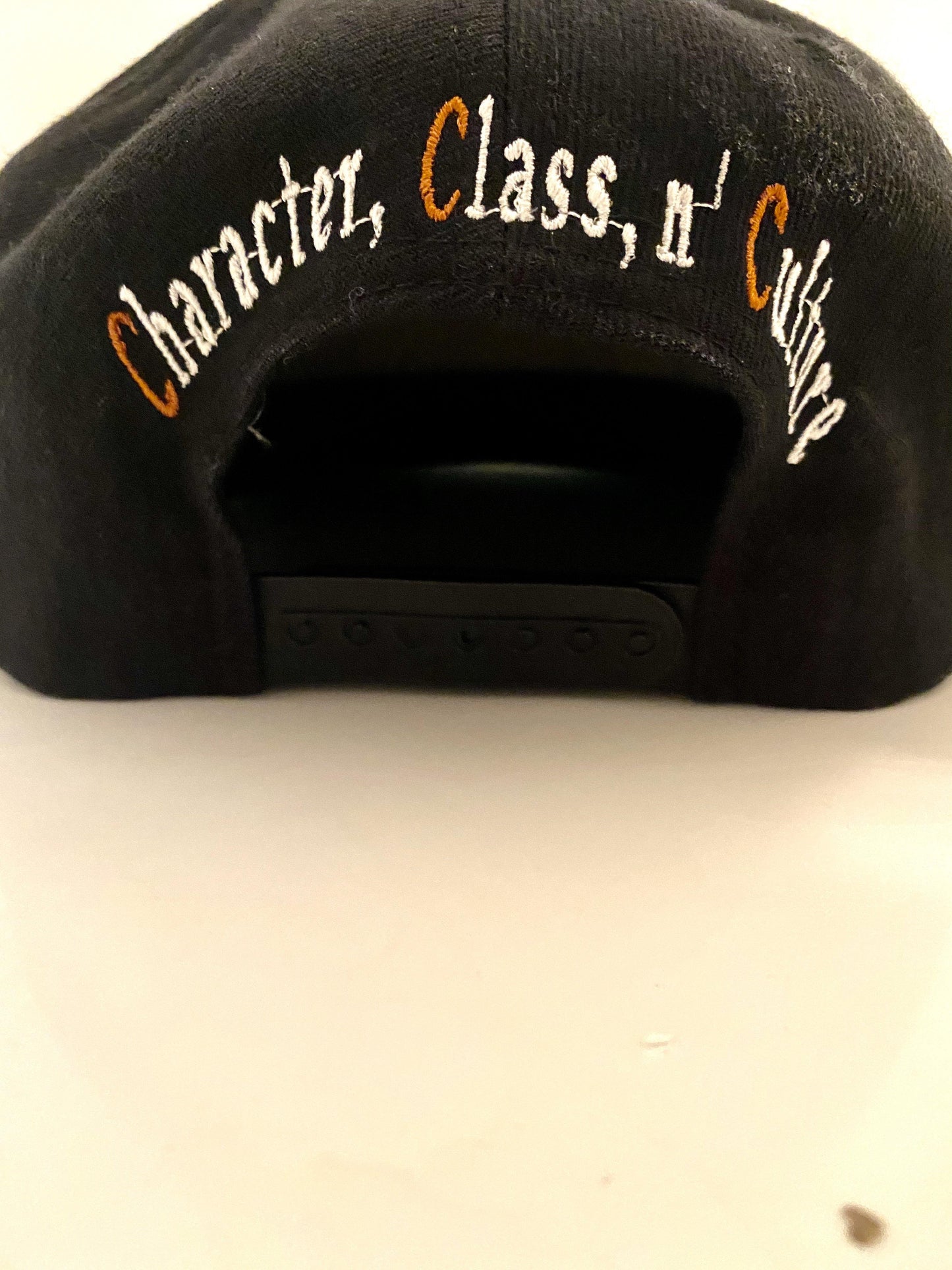 Time Is Money Black w/copper and white letters - Grams Matter