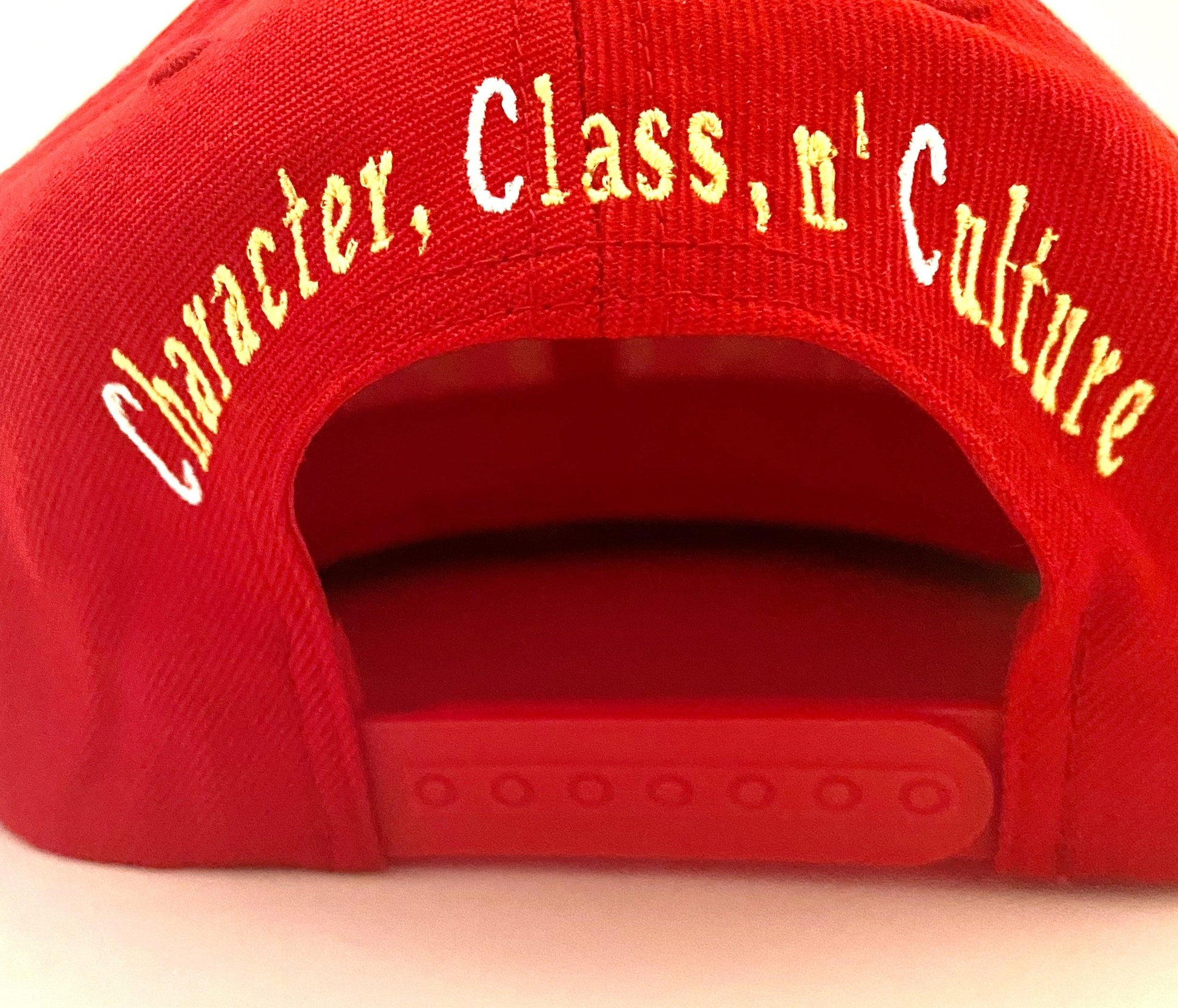 Red/Yellow Snapback Hats - Grams Matter