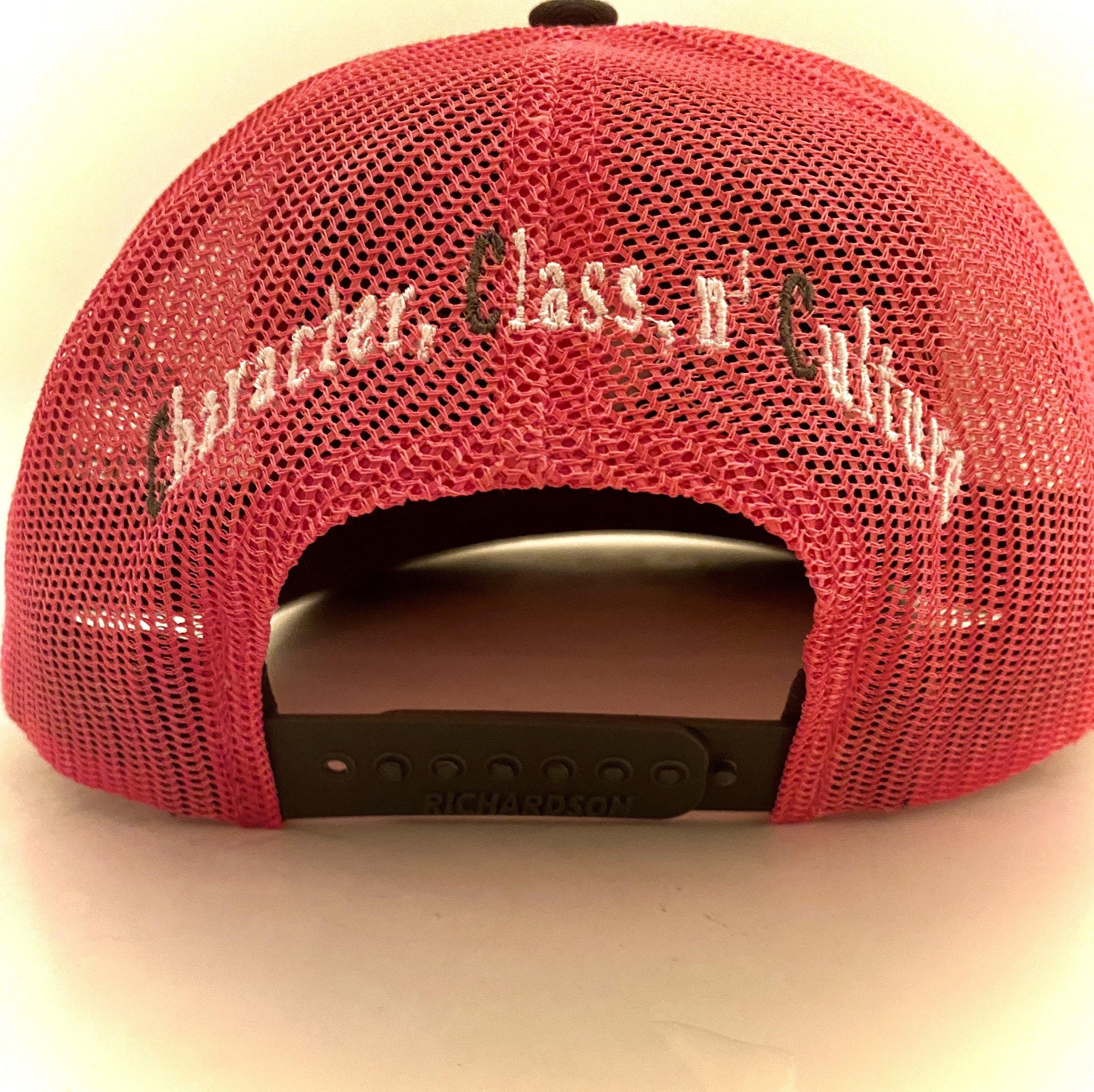 Time is Money Grey/Pink Snapback mesh Hats - Grams Matter