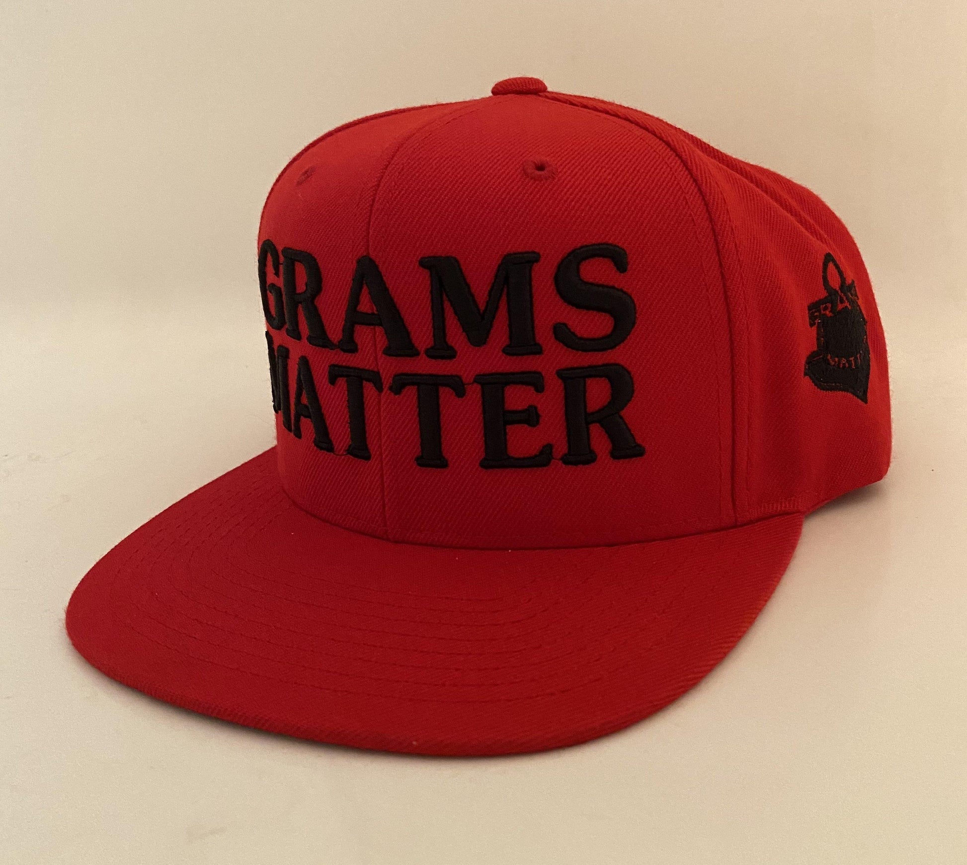 Red/Black Snapback Hats - Grams Matter