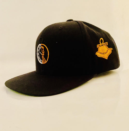 Time Is Money Black w/copper and white letters - Grams Matter