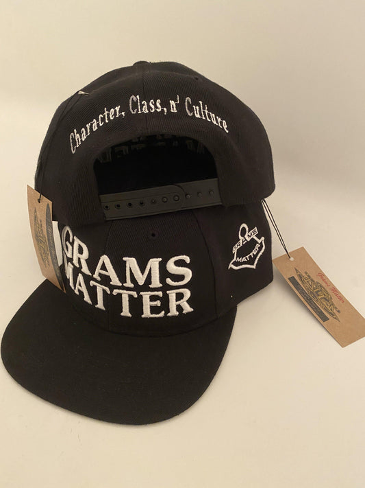 Grams Matter Snapback Hats - Grams Matter