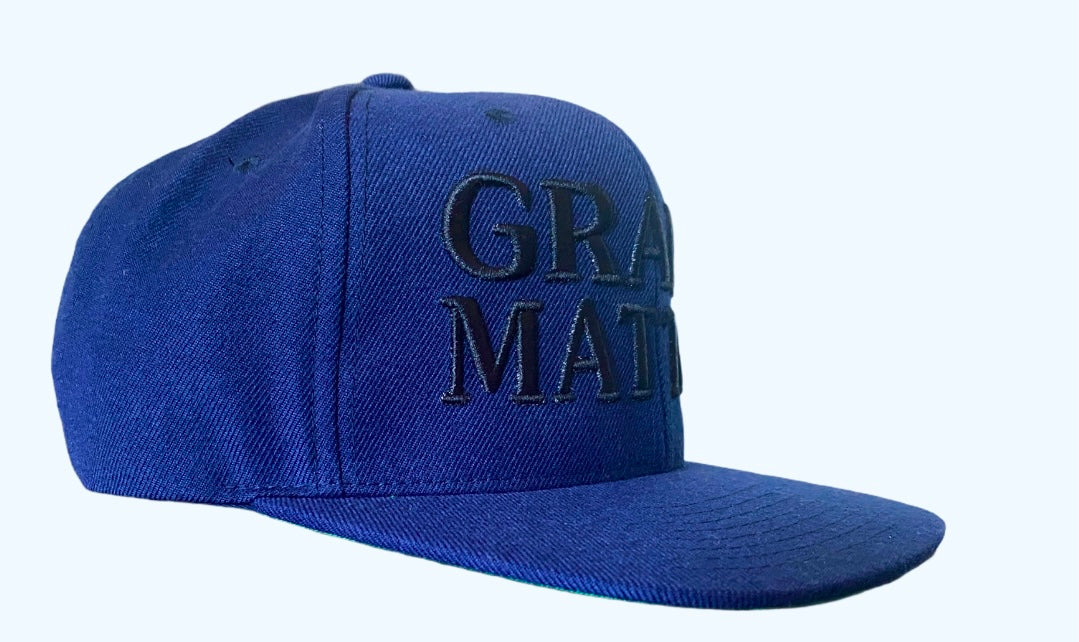 Blue/Black Snapback hats