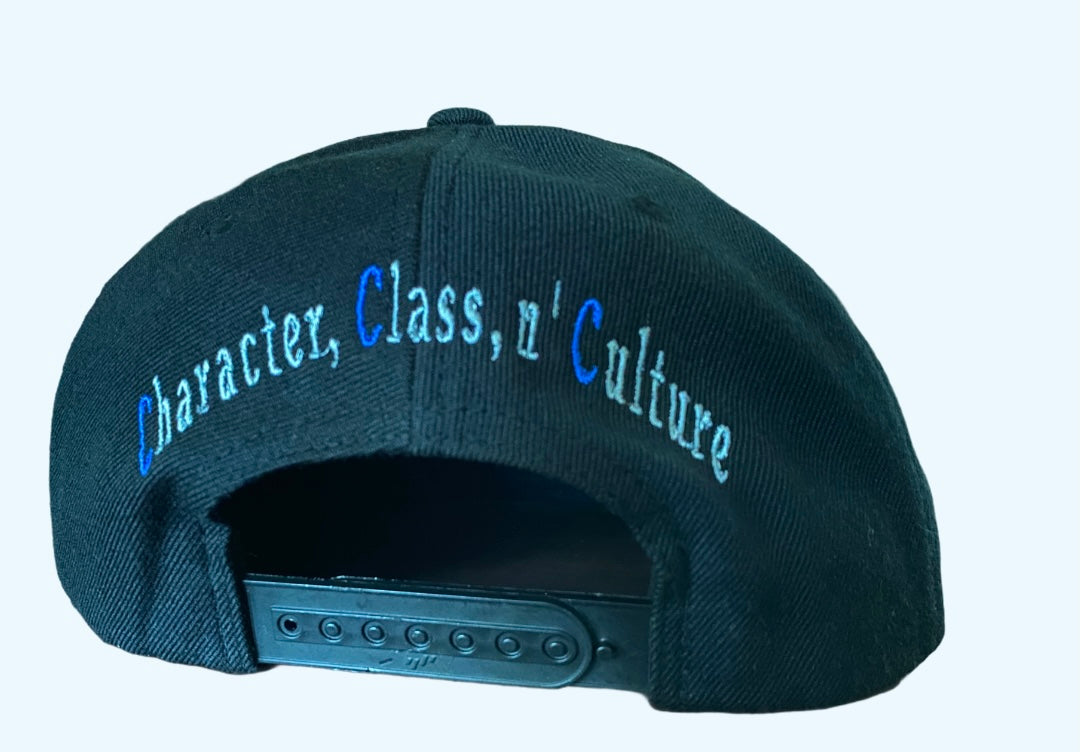 Black/Blue Snapback Hats