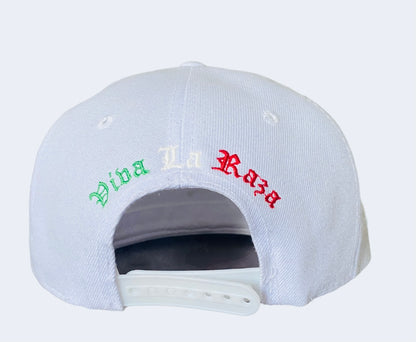 Mexican White "Viva La Raza" Grams Matter Hats